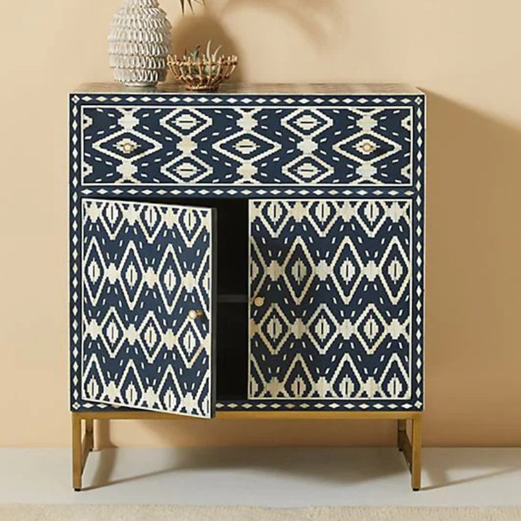 Hibashi Furniture Aldar 40'' Solid Wood Sideboard Wayfair Canada